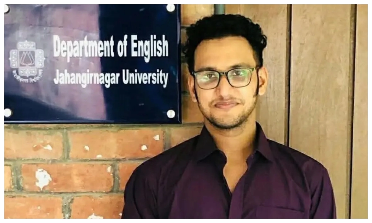 জাহাঙ্গীরনগর বিশ্ববিদ্যালয়ের (জাবি) ইংরেজি বিভাগের ৪৪তম ব্যাচের সাবেক শিক্ষার্থী সাবিত মাহমুদ শাওন। ছবি : সংগৃহীত