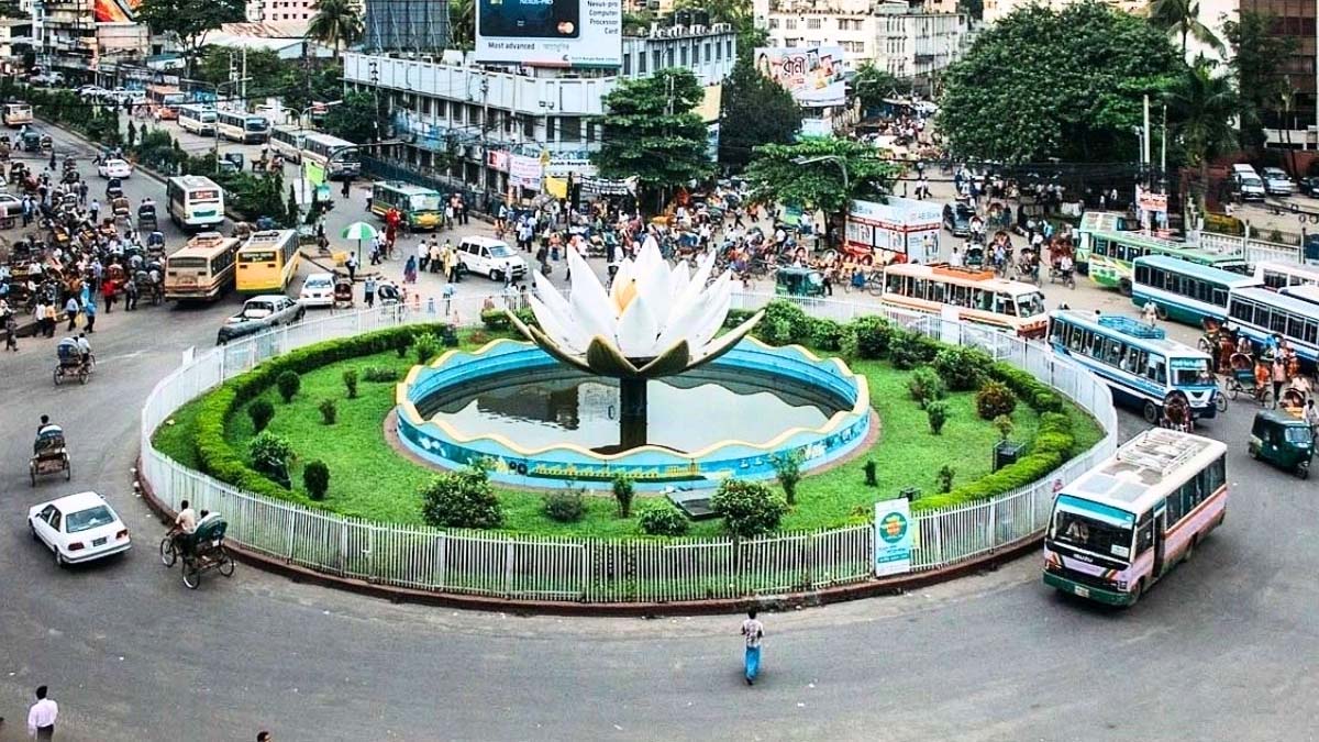 মতিঝিলের শাপলা চত্বর। ছবি : সংগৃহীত