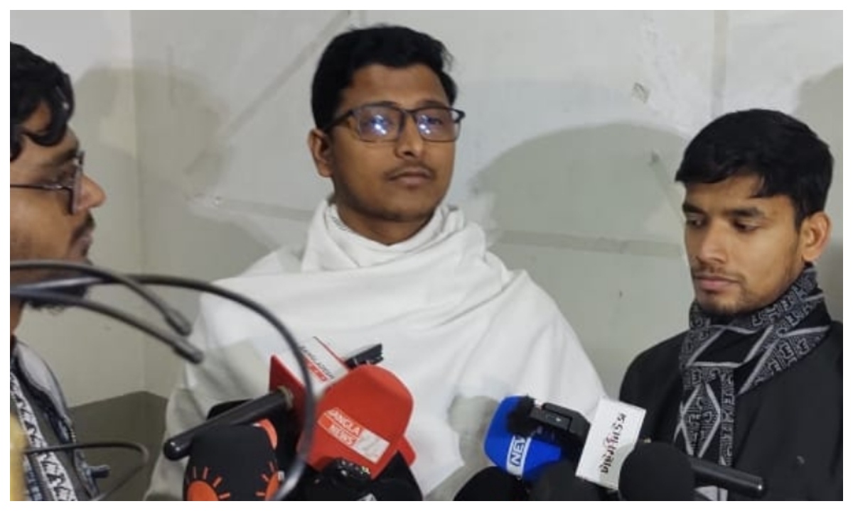 ছাত্রশিবির সমর্থিত ‘অদম্য জবিয়ান ঐক্য’ প্যানেলের ভিপি প্রার্থী রিয়াজুল ইসলাম। ছবি : সংগৃহীত
