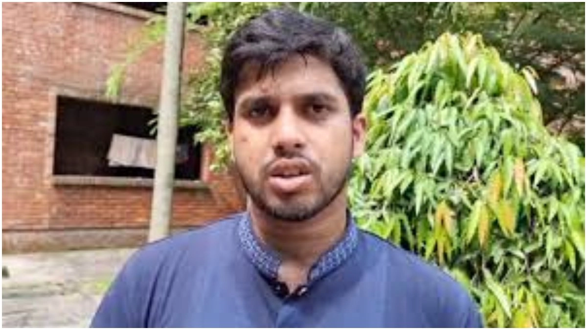 জাকসু নির্বাচনে শিবিরের ভিপি প্রার্থী আরিফ উল্লাহ। ছবি- সংগৃহীত