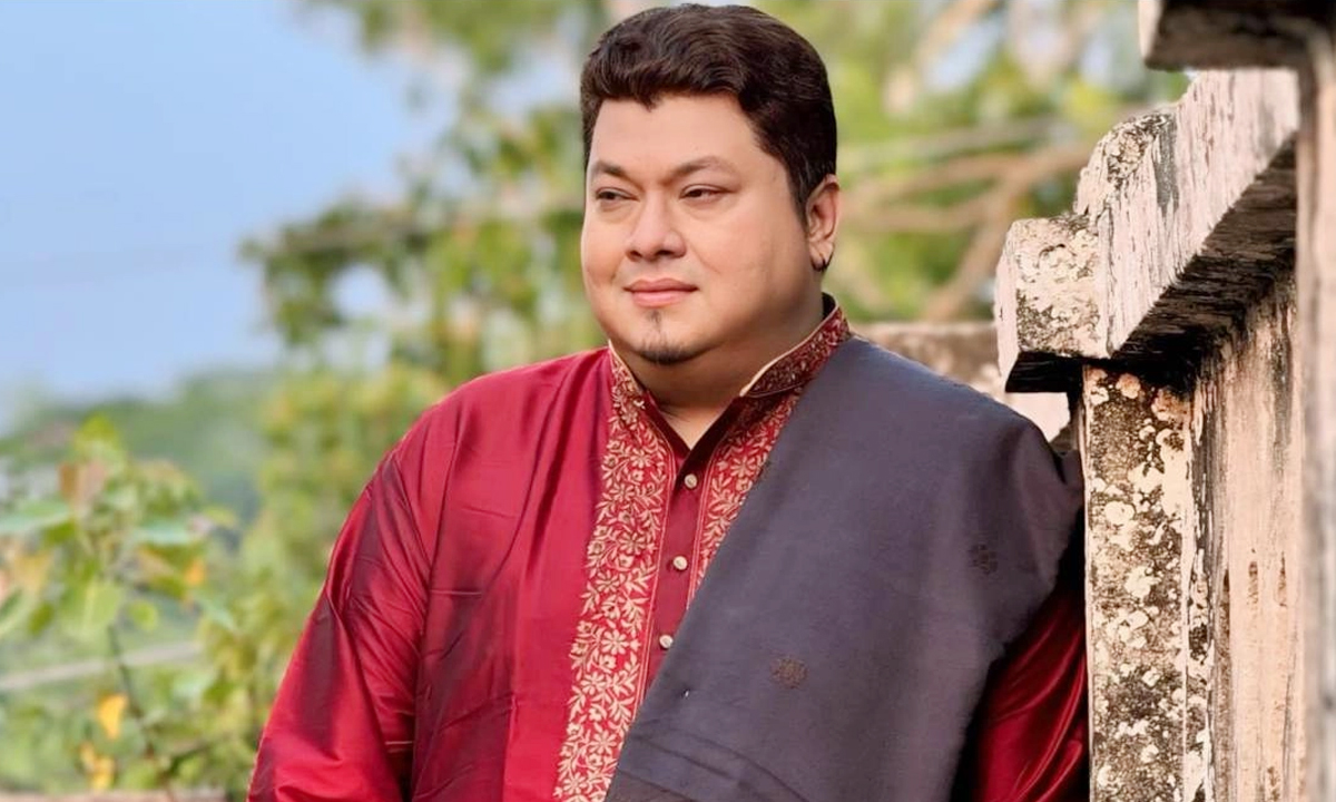 কণ্ঠশিল্পী শাহ হামজা। ছবি- সংগৃহীত