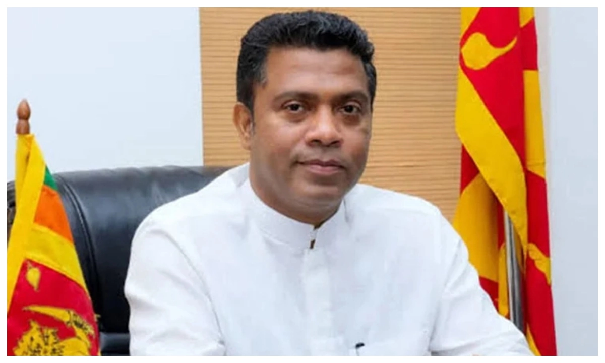 শ্রীলঙ্কার স্বাস্থ্য ও গণমাধ্যম মন্ত্রী ড. নালিন্দা জয়াতিষা। ছবি - সংগৃহীত