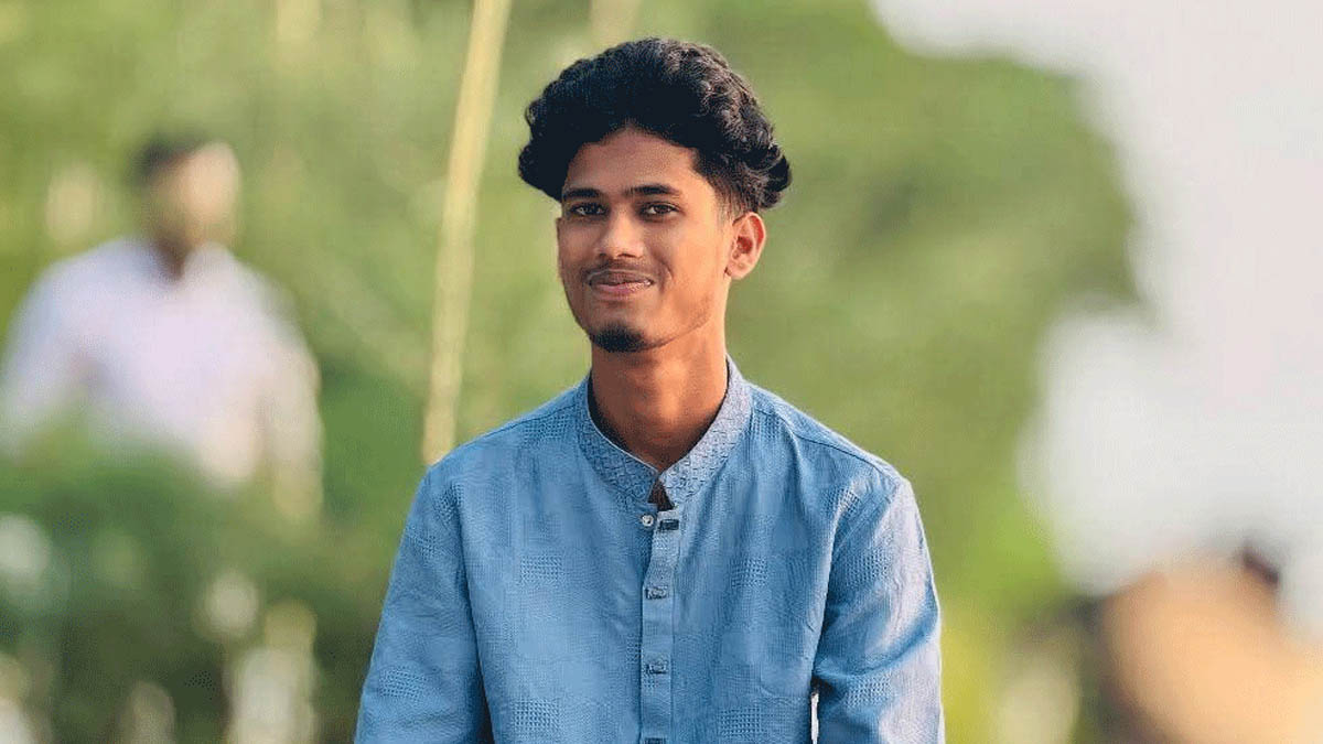 নিহত  রাকিব হাসান । ছবি : সংগৃহীত