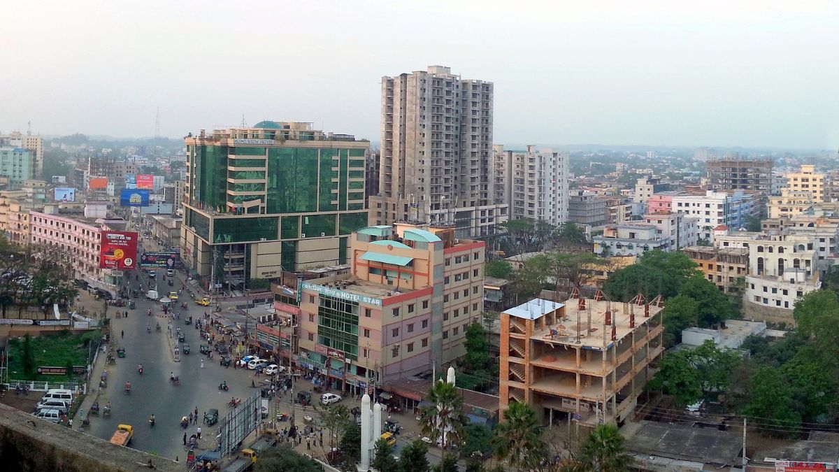 সিলেট নগরী। ছবি- সংগৃহীত