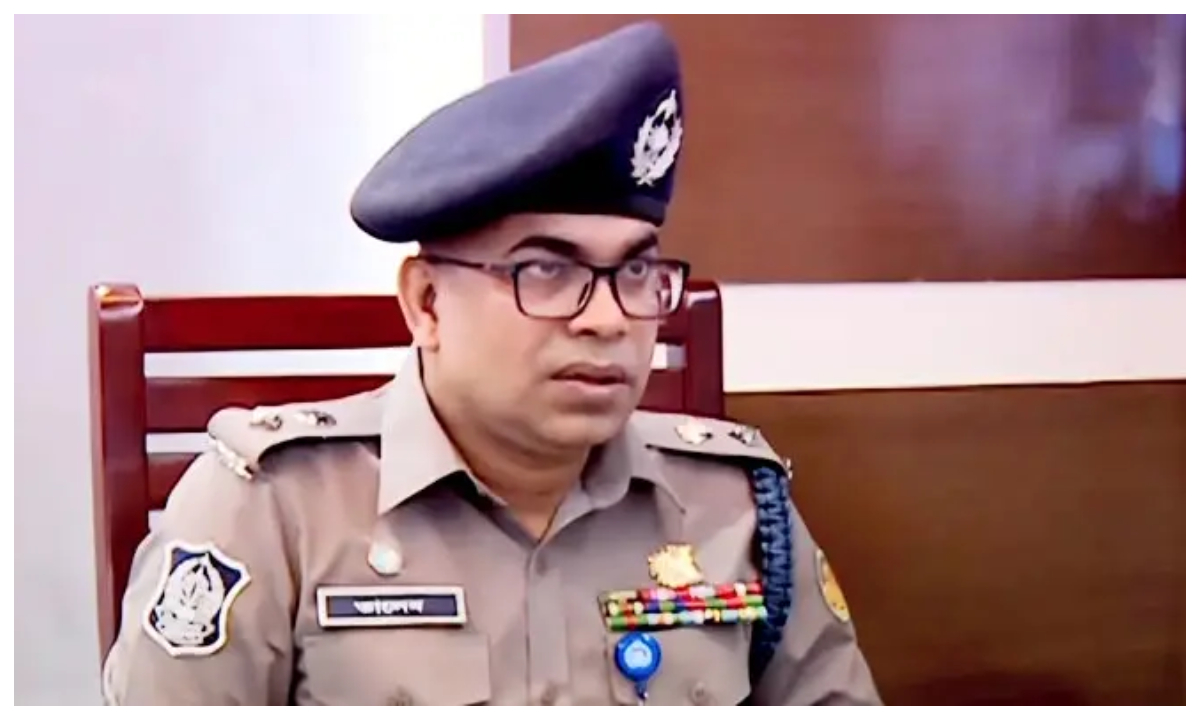 ঢাকা মহানগর পুলিশের (ডিএমপি) উপ-পুলিশ কমিশনার (ডিসি) মুহাম্মদ তালেবুর রহমান। ছবি- সংগৃহীত