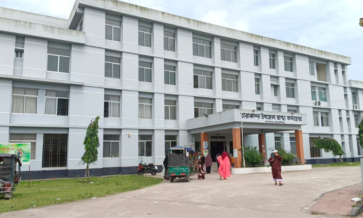 তারাকান্দা উপজেলা ৫০ শয্যা বিশিষ্ট স্বাস্থ্য কমপ্লেক্স। ছবি- রূপালী বাংলাদেশ