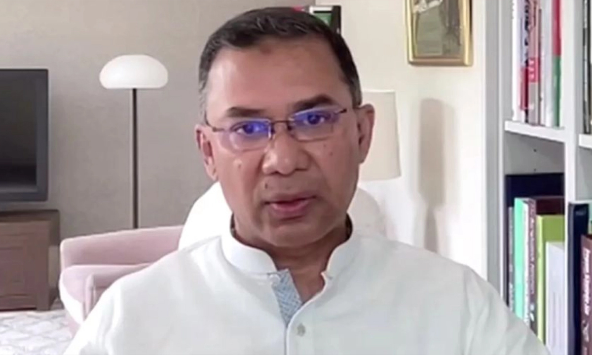 বিএনপির ভারপ্রাপ্ত চেয়ারম্যান তারেক রহমান। ছবি- সংগৃহীত