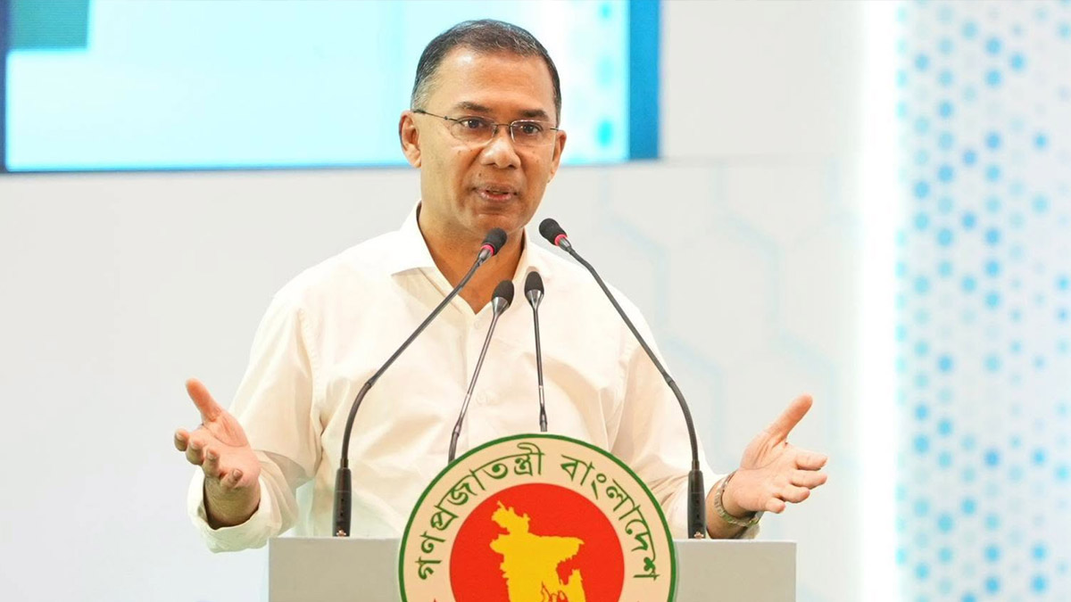 প্রধানমন্ত্রী তারেক রহমান।  ছবি : সংগৃহীত