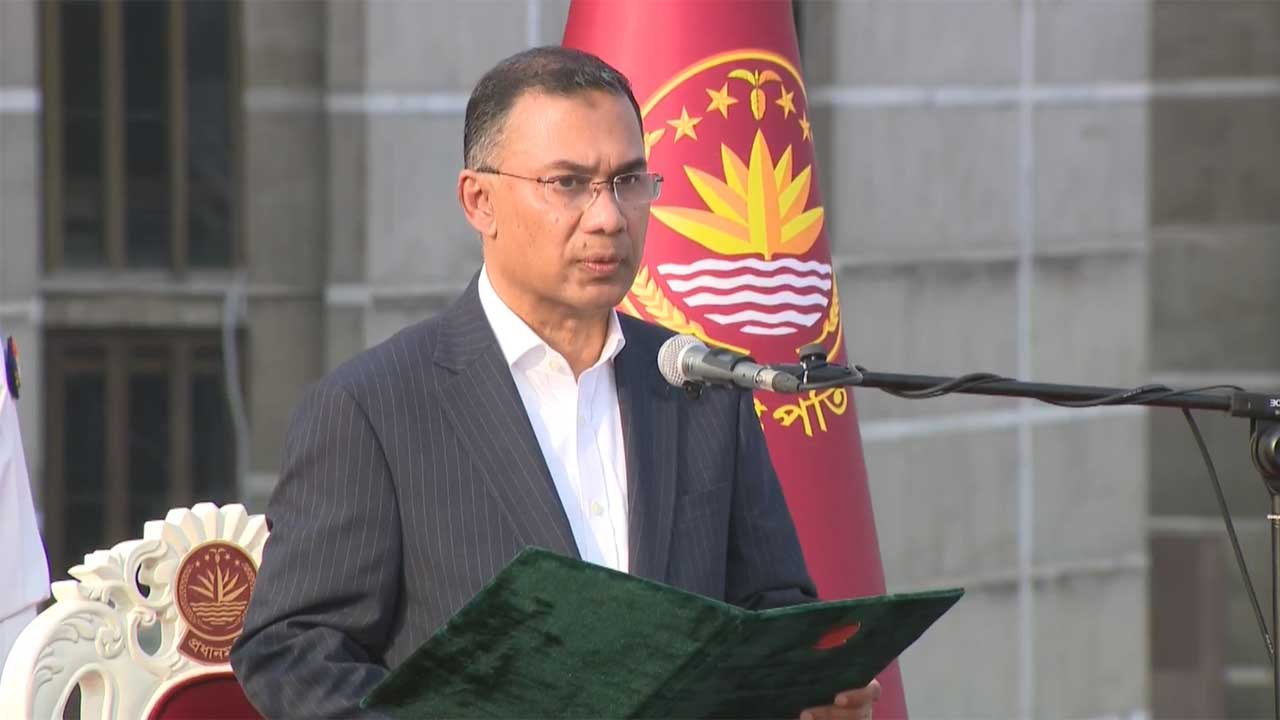প্রধানমন্ত্রী তারেক রহমান। ছবি : সংগৃহীত