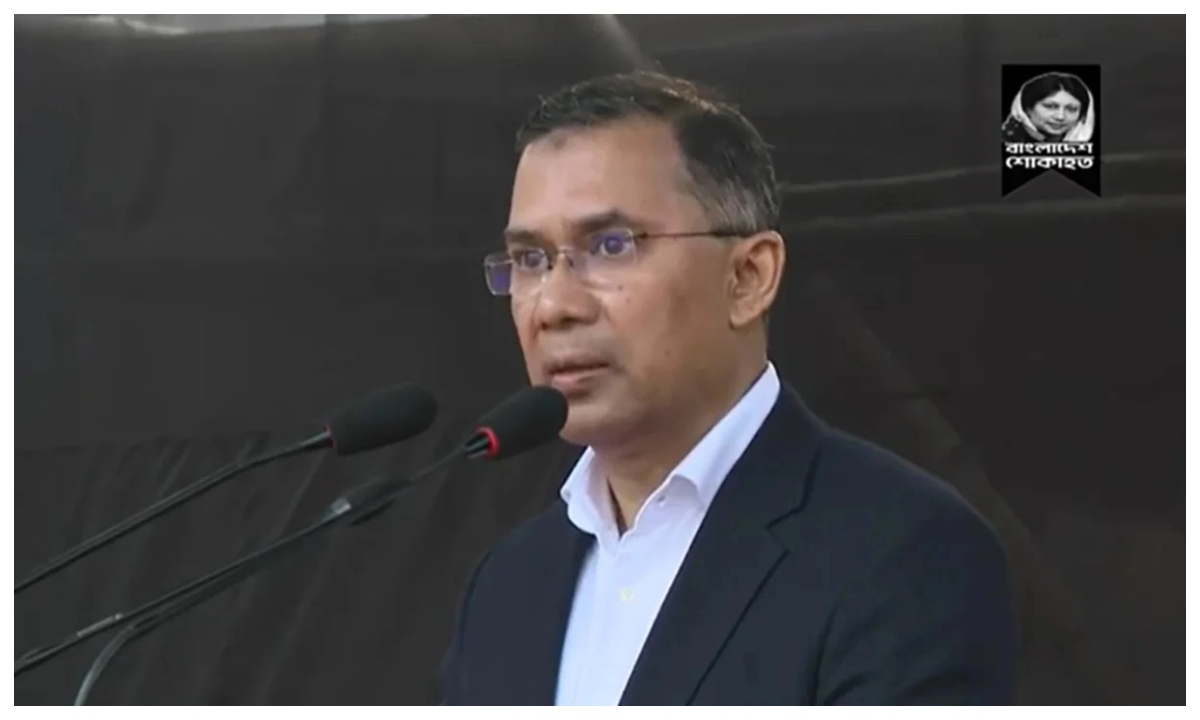 বিএনপির ভারপ্রাপ্ত চেয়ারম্যান তারেক রহমান। ছবি: সংগৃহীত
