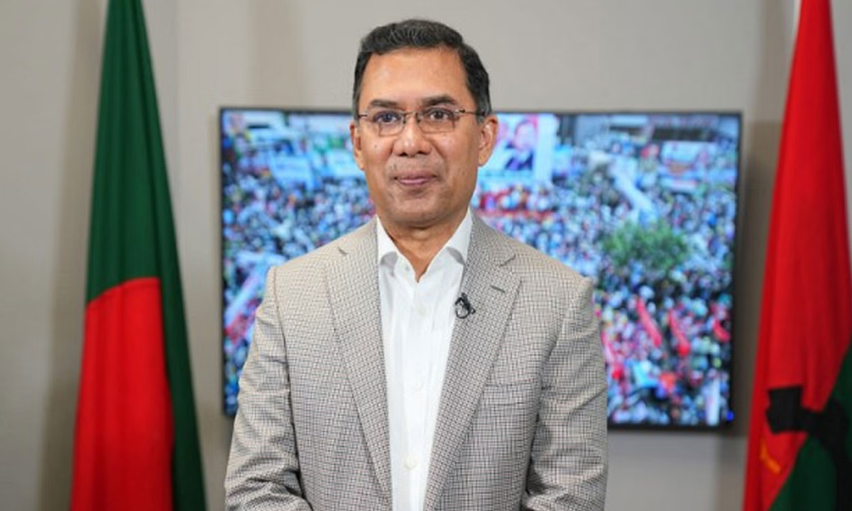 বিএনপির ভারপ্রাপ্ত চেয়ারম্যান তারেক রহমান। ছবি- সংগৃহীত