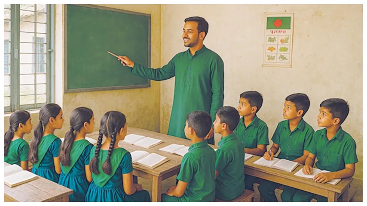 শিক্ষার্থীদের ক্লাস চলার স্থির চিত্র। ছবি- সংগৃহীত