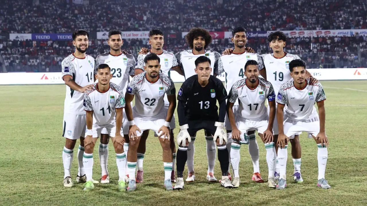 ফিফা র‍্যাঙ্কিংয়ে ৩ ধাপ এগোল বাংলাদেশ, ভারত পেছাল ৬ ধাপ