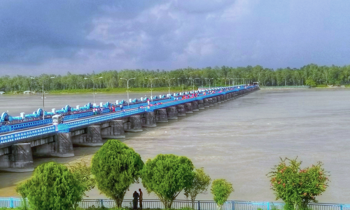 তিস্তা ব্যারাজ। ছবি- সংগৃহীত