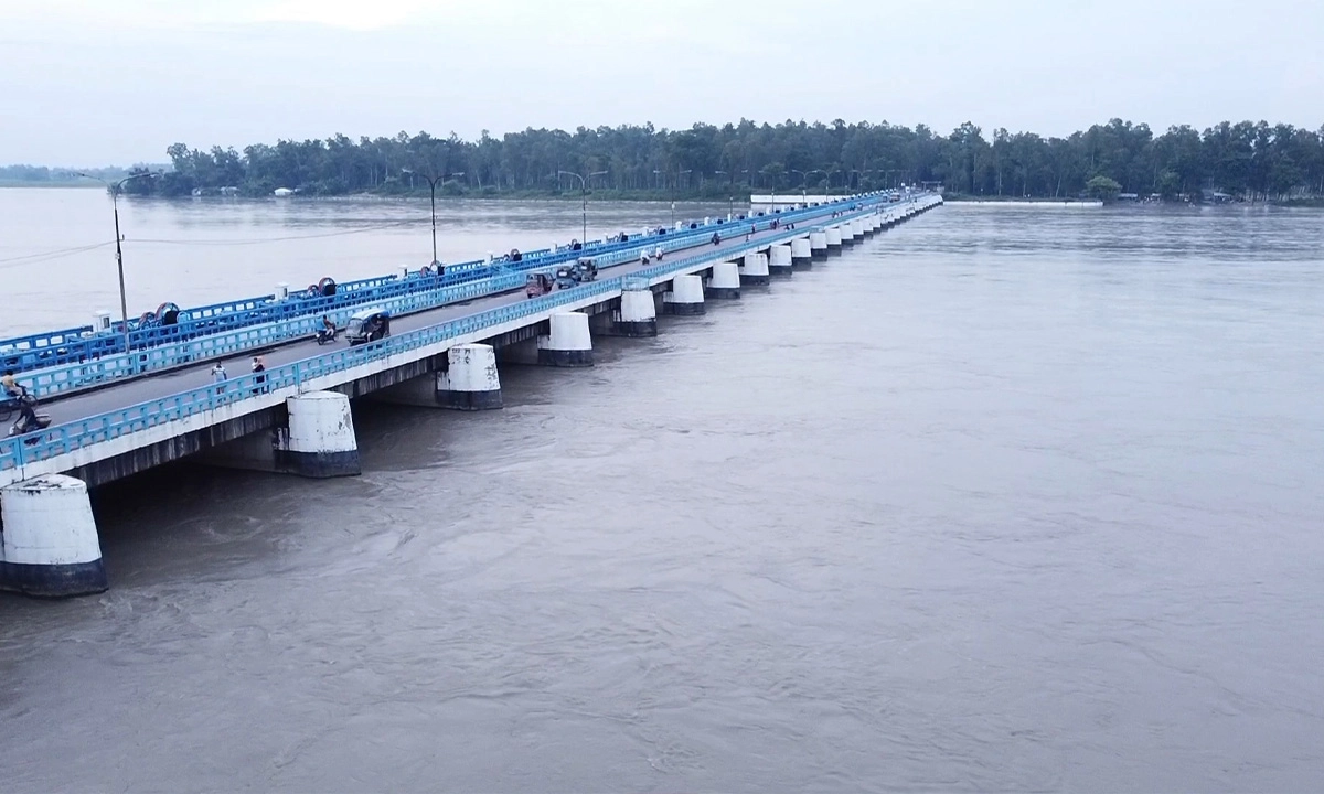 তিস্তা ব্যারাজ। ছবি : রূপালী বাংলাদেশ
