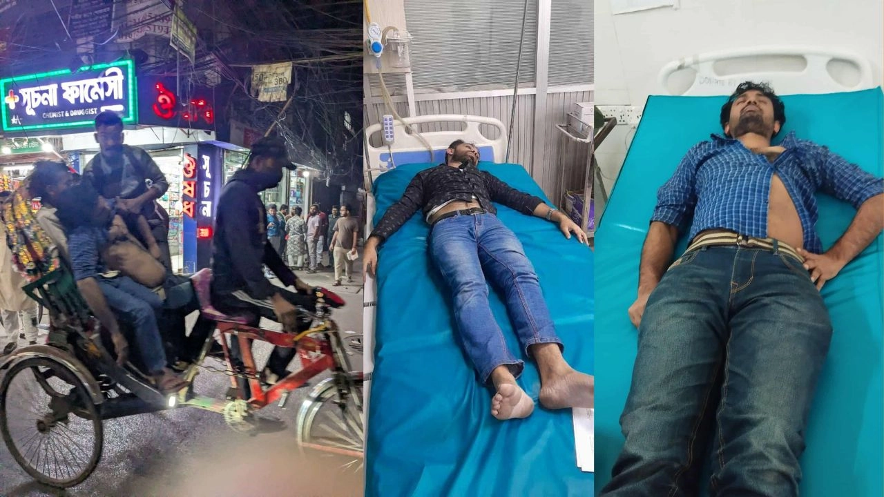 তিতুমীর কলেজে সংঘর্ষে আহত কয়েকজন শিক্ষার্থী