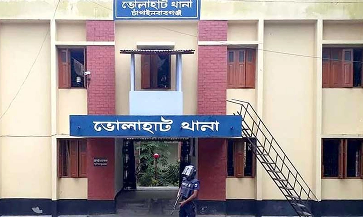 ভোলাহাট থানা। ছবি : সংগৃহীত