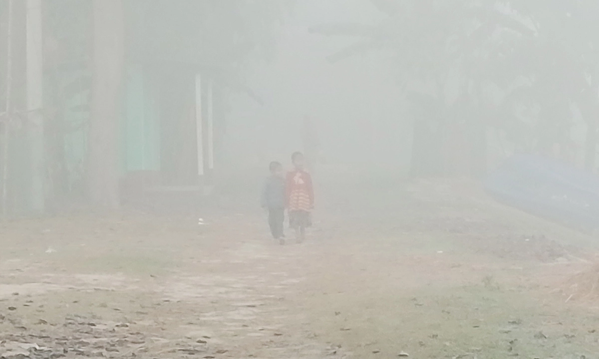 হিমালয়ের স্পর্শে তেঁতুলিয়ায় শীতের ঘনছায়া। ছবি- সংগৃহীত