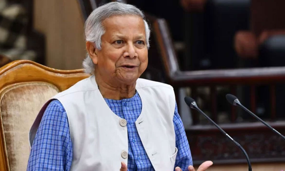 প্রধান উপদেষ্টা ড. মুহাম্মদ ইউনূস। ছবি- সংগৃহীত