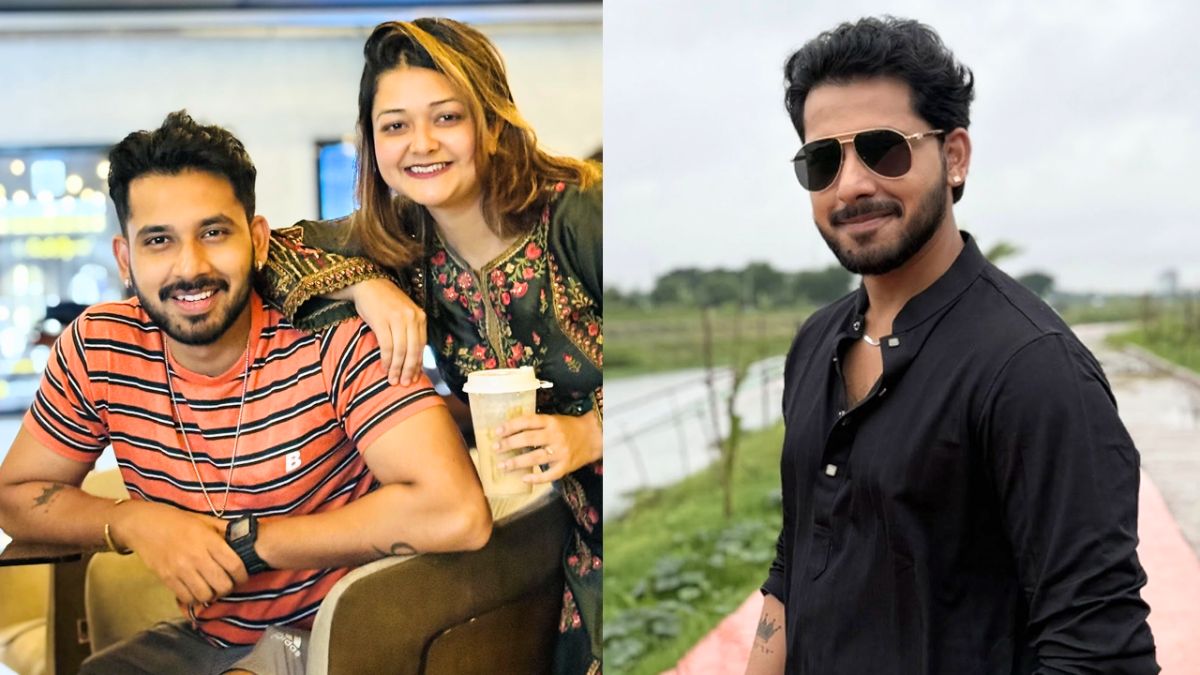 অভিনেতা যাহের আলভী ও  আফরা ইভনাথ খান ইকরা। ছবি : সংগৃহীত