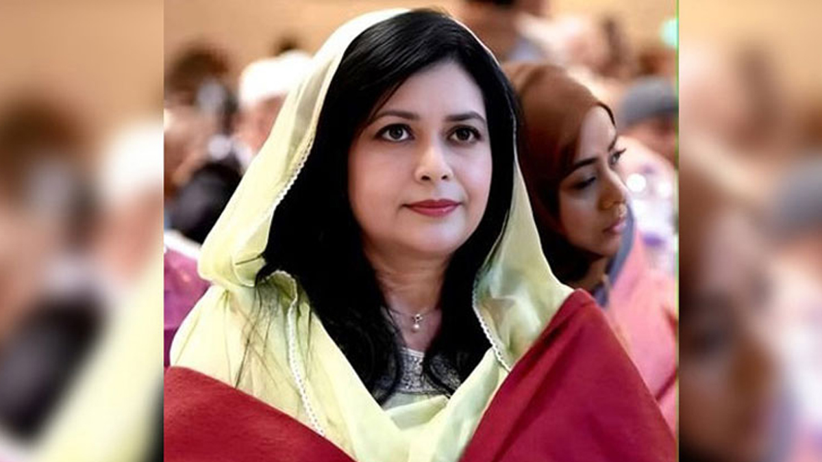 বিএনপির চেয়ারম্যান তারেক রহমানের স্ত্রী ও বিশিষ্ট চিকিৎসক ডা. জোবাইদা রহমান। ছবি - সংগৃহীত