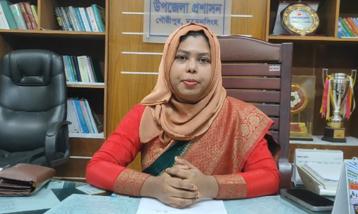 উপজেলা নির্বাহী কর্মকর্তা (ইউএনও) আফিয়া আমীন পাপ্পা। ছবি: সংগৃহীত