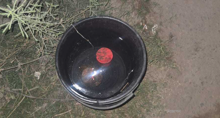 ড্রেন থেকে উদ্ধার করা ককটেল