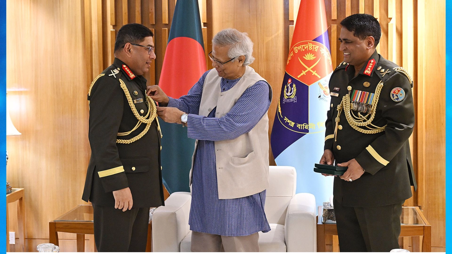 ‘সেনাবাহিনী পদক’  পেলেন সেনাপ্রধান