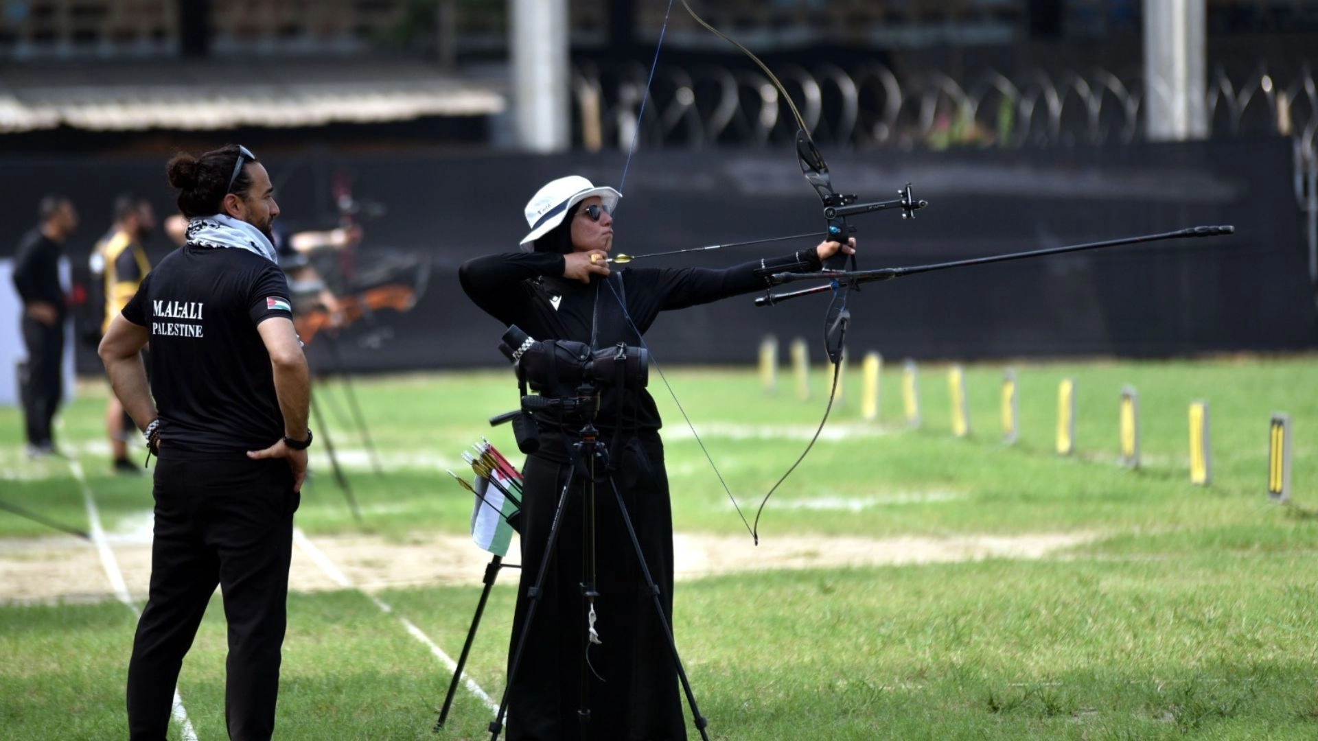 ঢাকায় বিজয় পতাকা ওড়াতে চান  ফিলিস্তিনের আর্চার রাশা ইয়াহিয়া