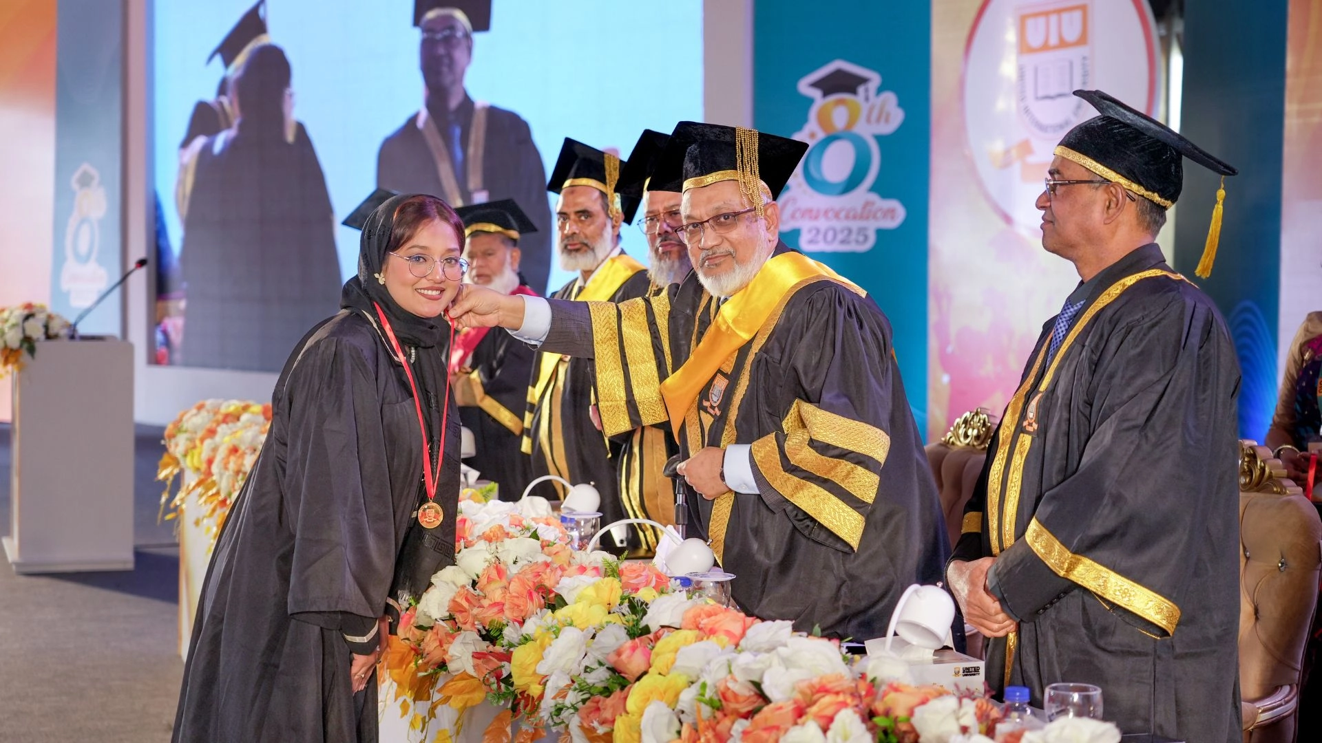 ইউনাইটেড ইন্টারন্যাশনাল ইউনিভার্সিটির ৮ম সমাবর্তন অনুষ্ঠিত