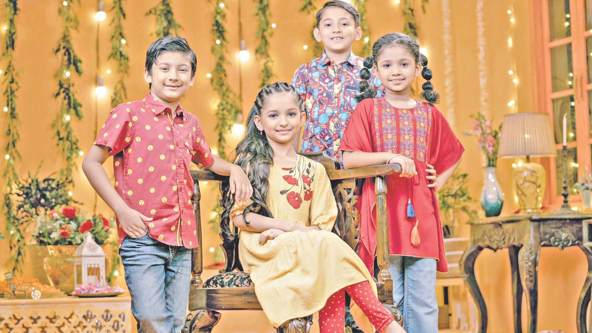 রঙের খেলায় শৈশবের উৎসব