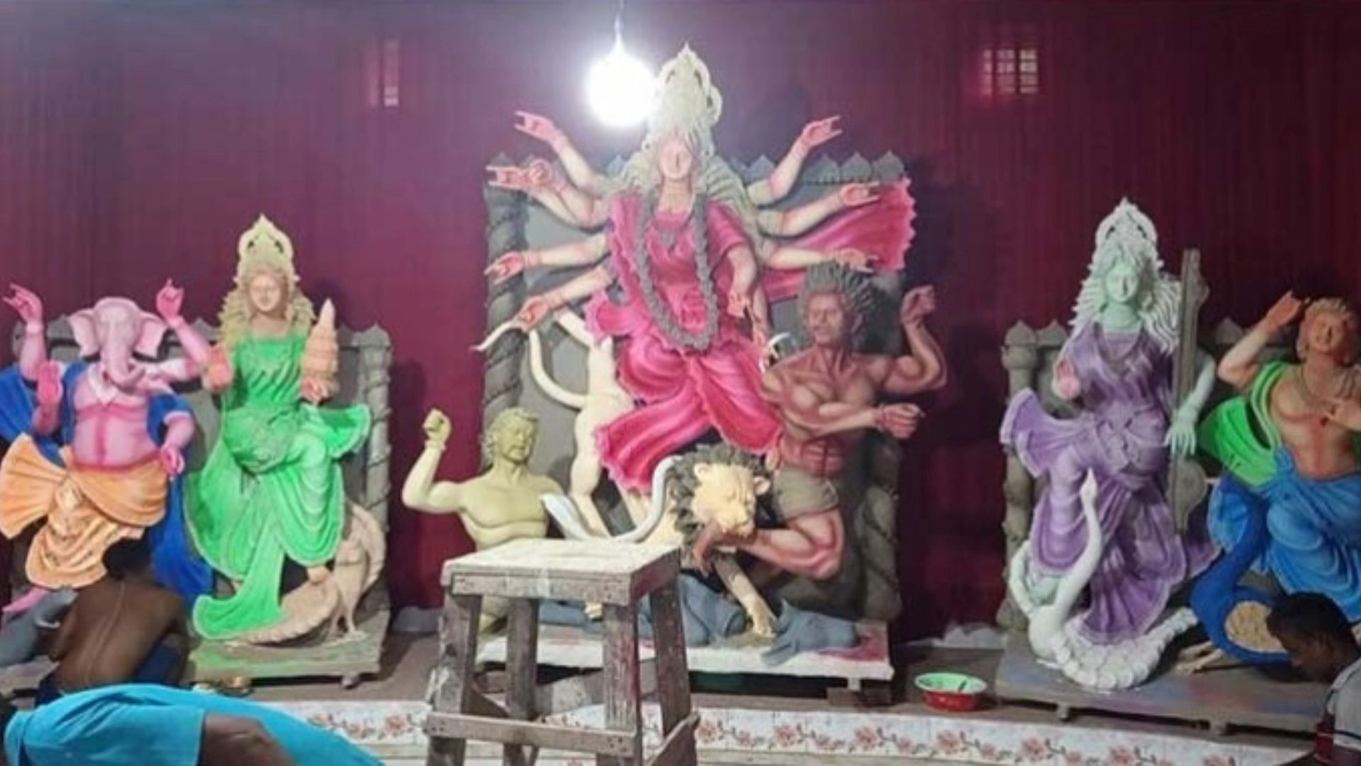 শারদীয় দুর্গোৎসব উপলক্ষে প্রস্তুত ৪৬৮ পূজামন্ডপ 