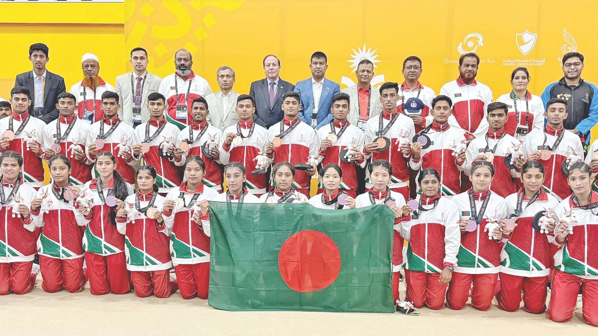 এশিয়ান যুব গেমসে দুই পদক  জিতে ফিরল কাবাডি দল