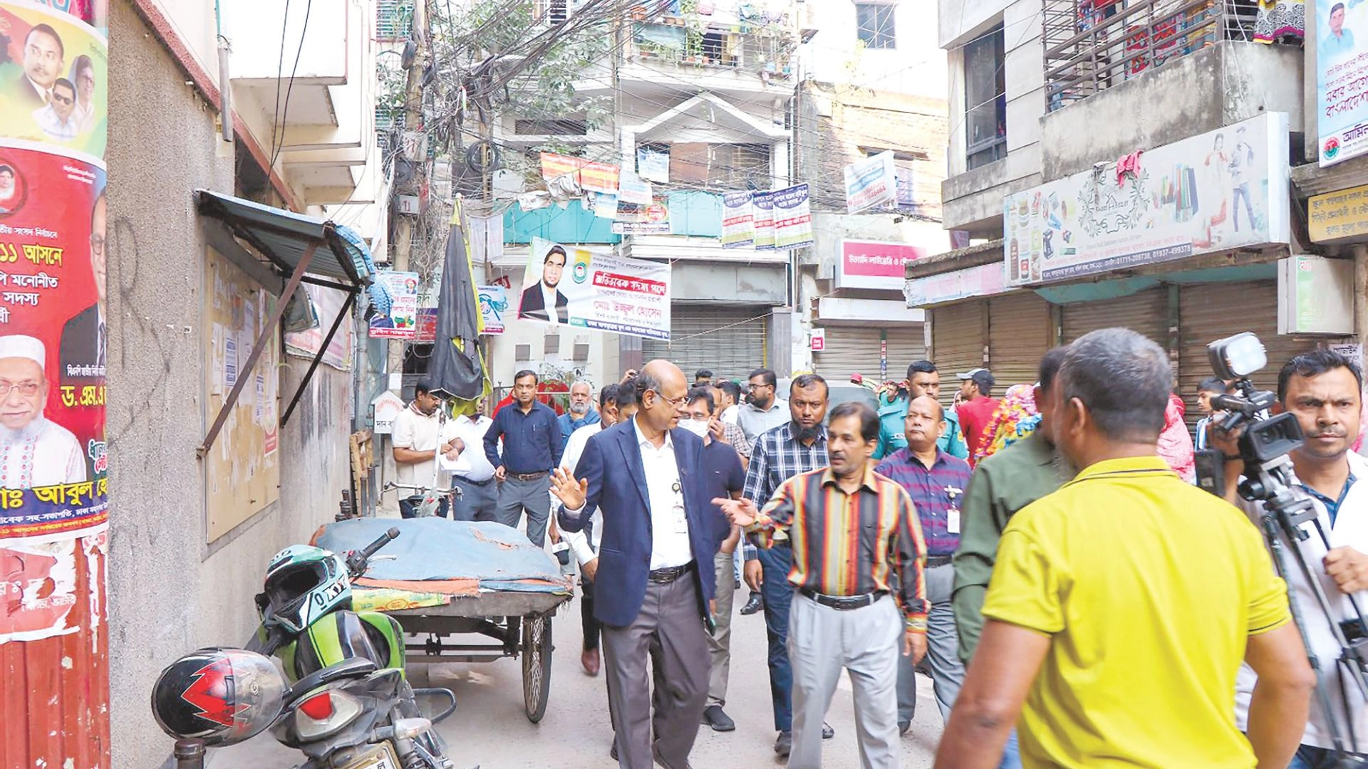 ঝুঁকিপূর্ণ ভবন সিলগালা  ও বন্ধ করা হবে