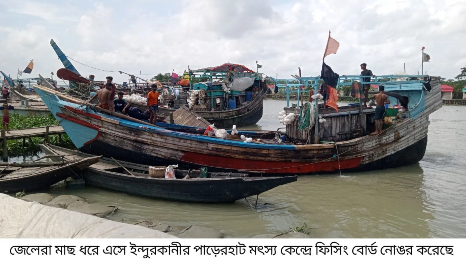 মা ও ছোট ইলিশ রক্ষার দাবি  জেলে এবং ব্যবসায়ীদের