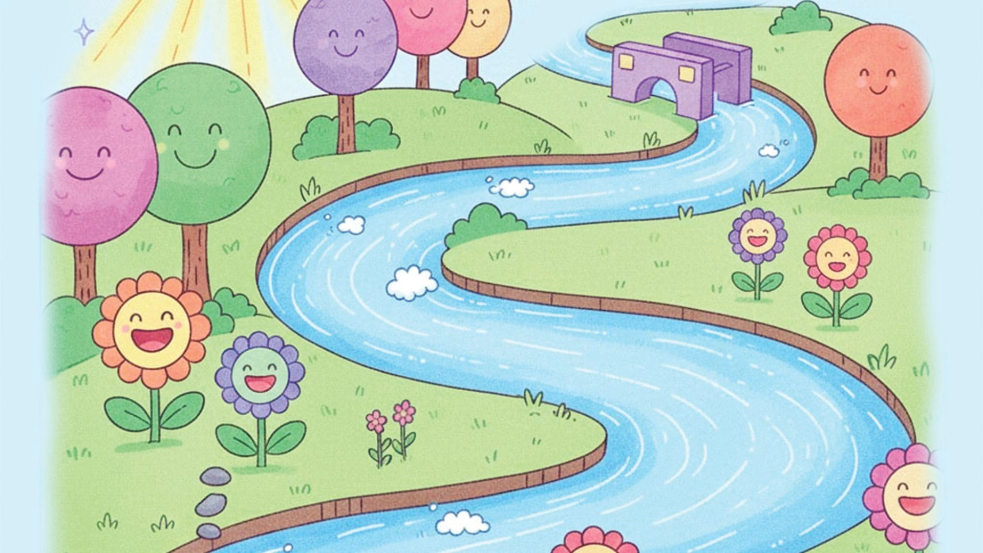 নদী কেন এঁকেবেঁকে চলে