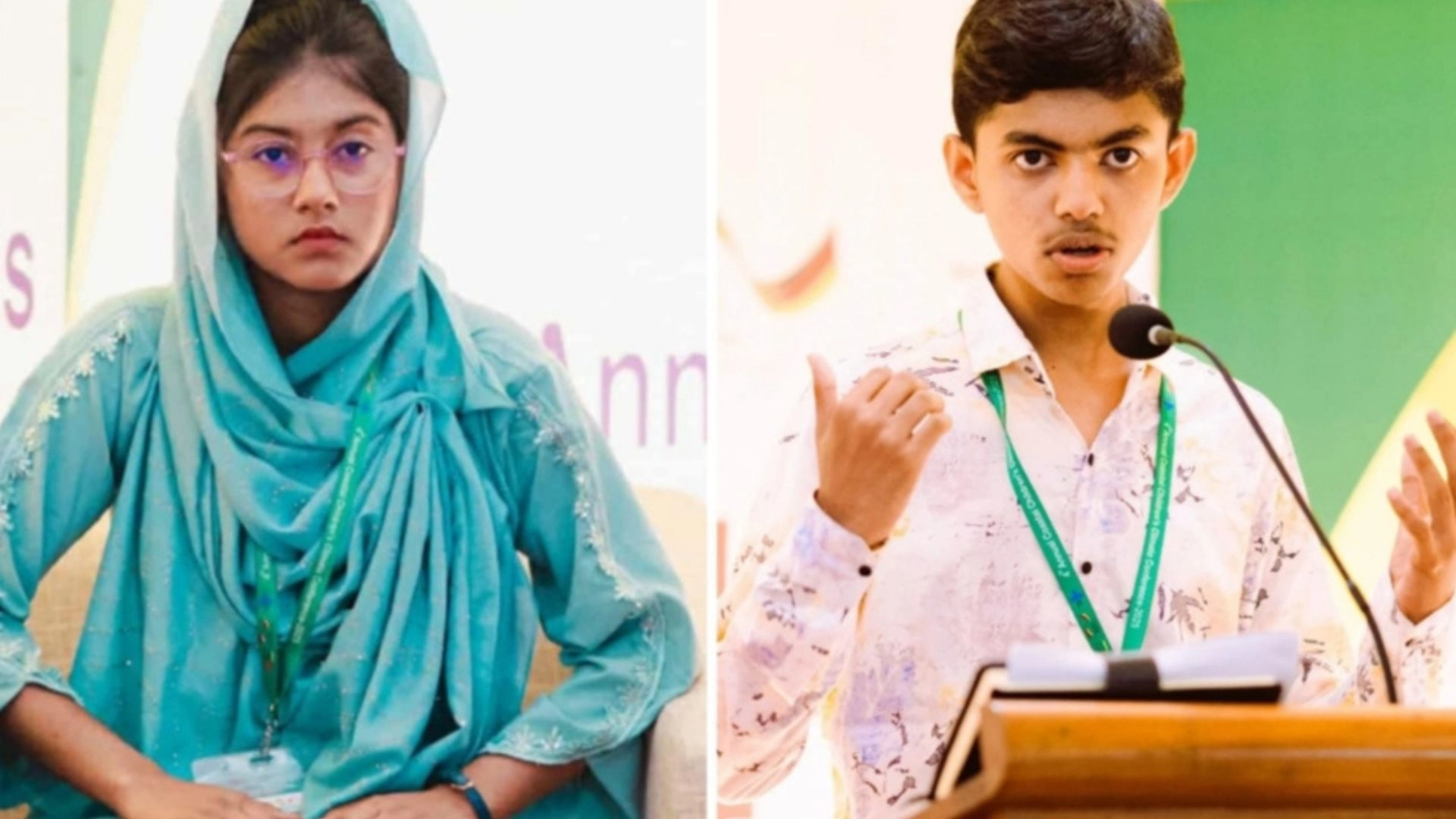 বিশ্ব জলবায়ু সম্মেলনে অংশ  নিচ্ছে সাতক্ষীরার দুই শিশু