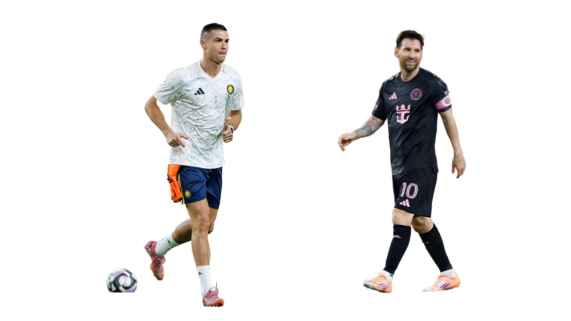 রেকর্ডের পেছনে ছুটছেন  মেসি ও রোনালদো