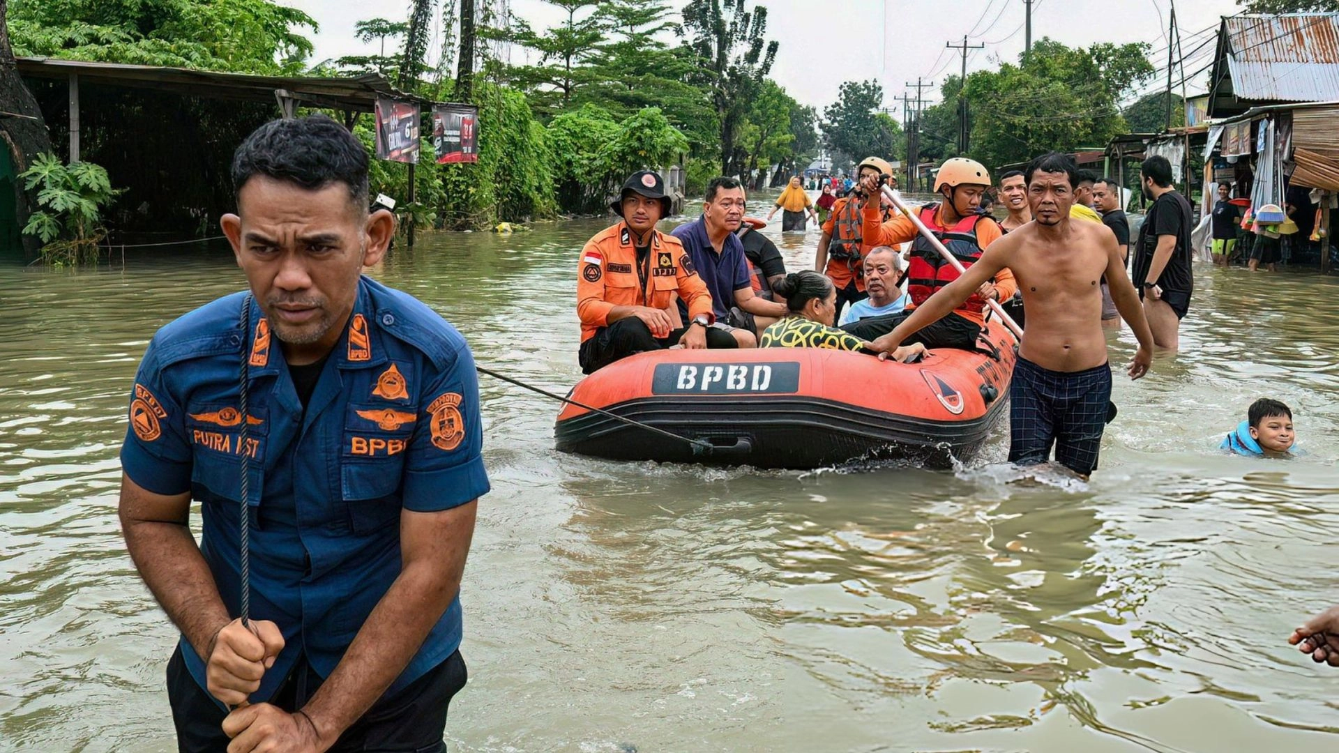 বন্যায় ১৮০ ছাড়াল মৃত্যু  জোর উদ্ধার তৎপরতায়