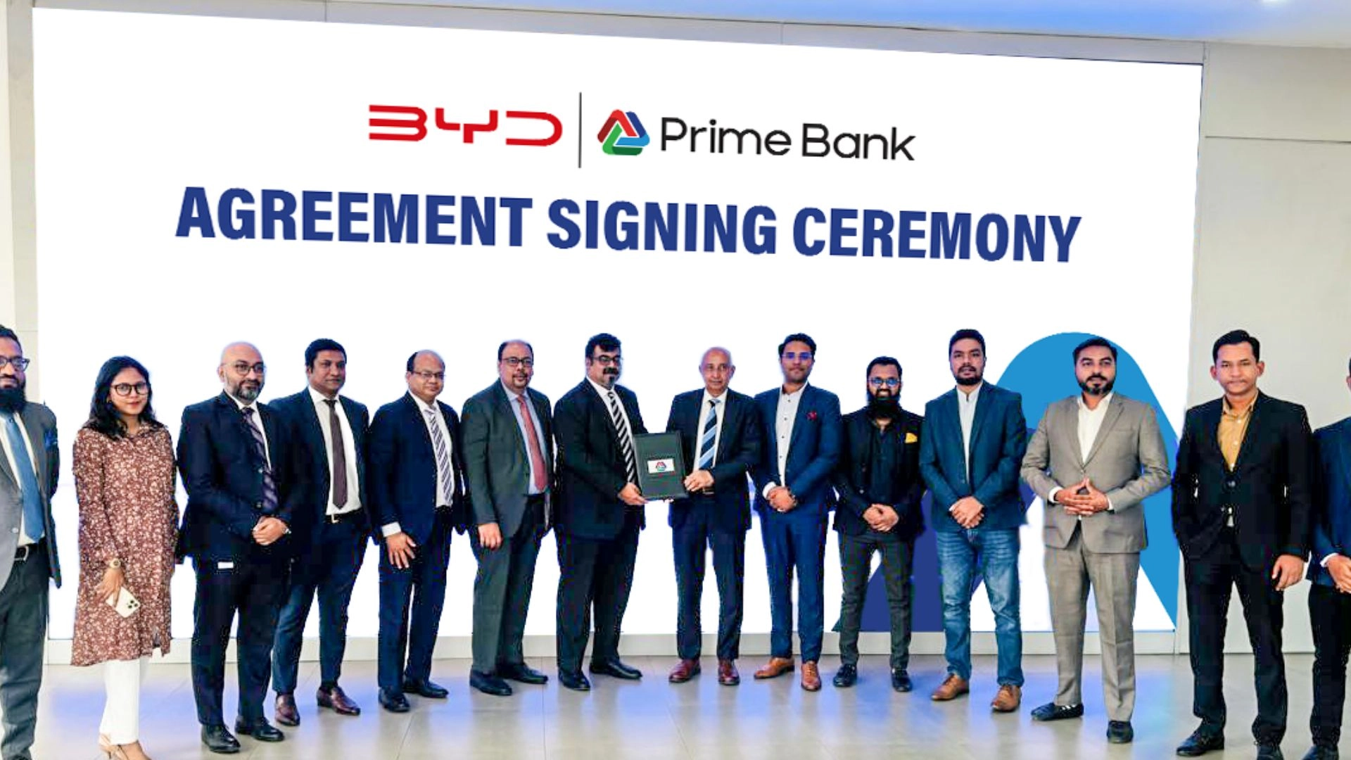 বিওয়াইডির গাড়ি ক্রয়ে ঋণ নিলে বিশেষ সুবিধা পাবেন প্রাইম ব্যাংকের গ্রাহকেরা