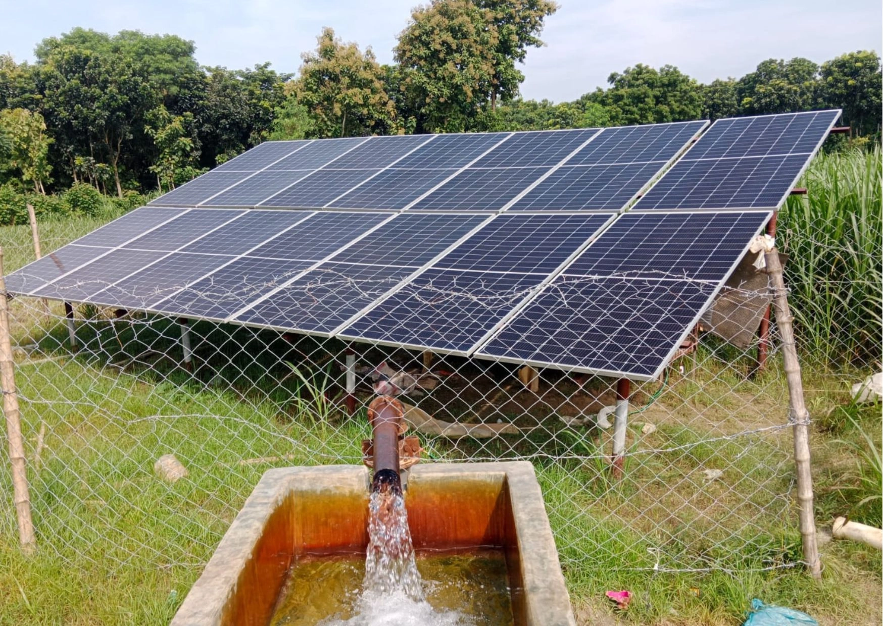 ঝিনাইদহে জনপ্রিয় হয়ে উঠছে  সোলারচালিত সেচ পাম্প