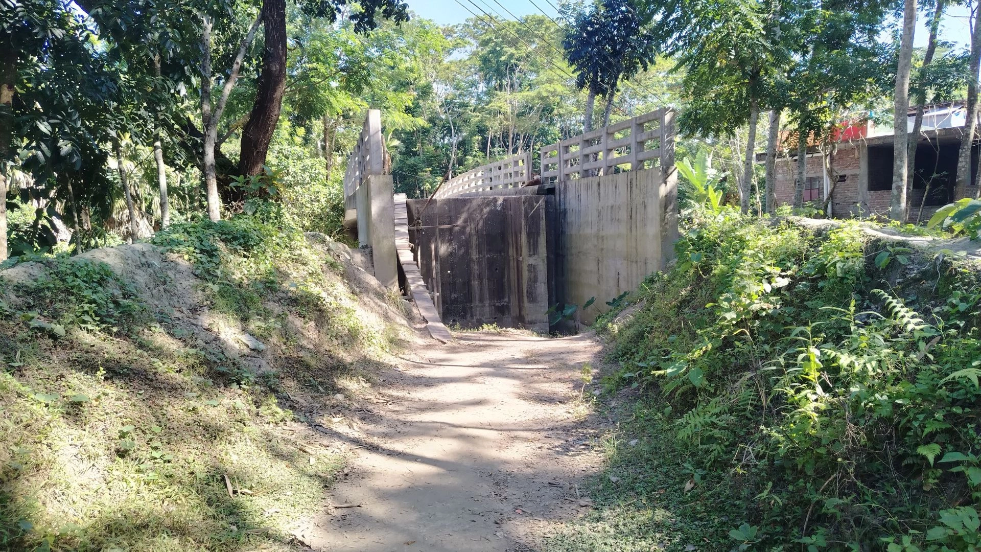 আড়াই কোটি টাকার সেতুতে  উঠতে লাগে মই