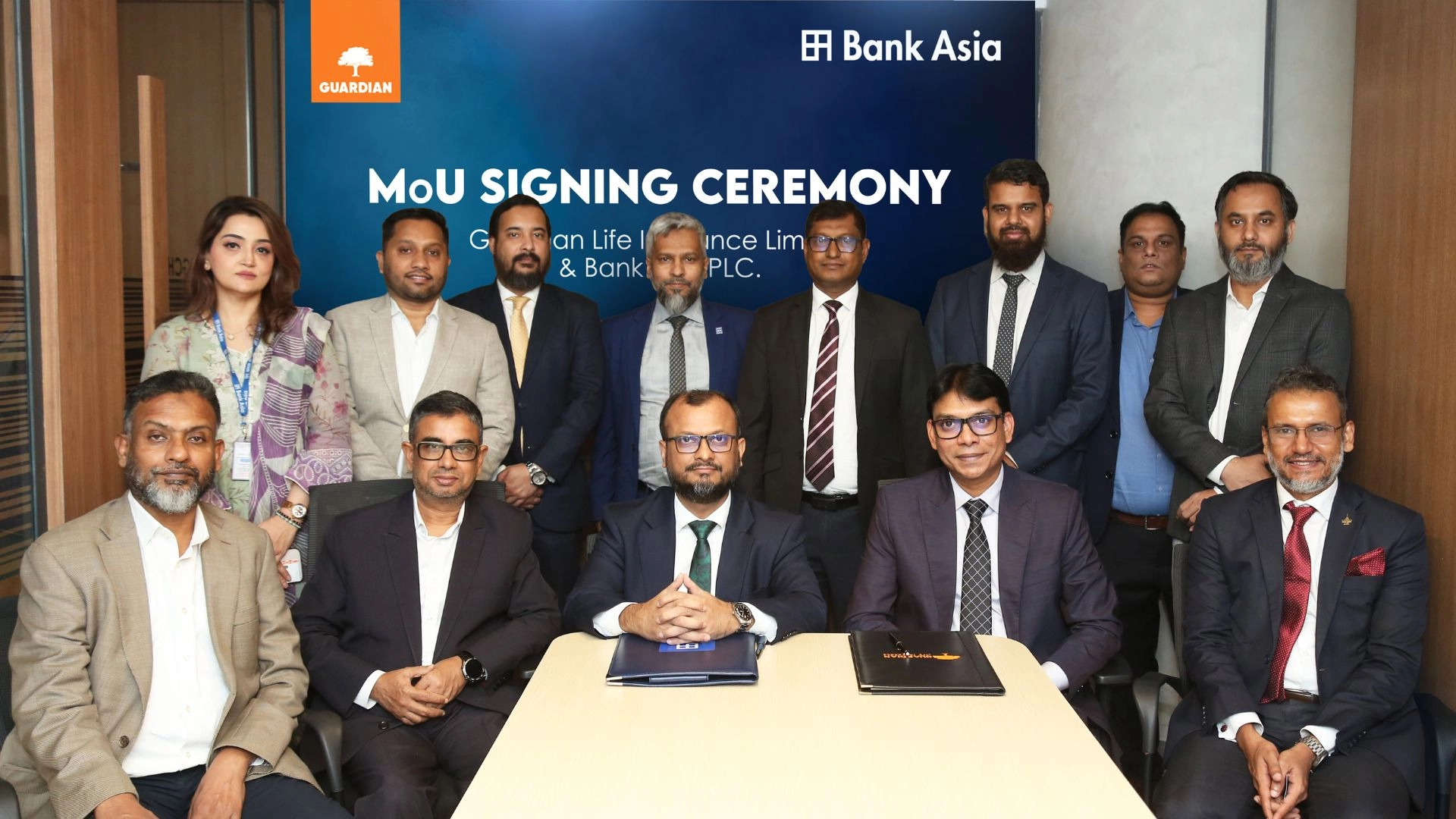 গার্ডিয়ান লাইফ ইন্স্যুরেন্সের সঙ্গে ব্যাংক এশিয়ার পার্টনারশিপ