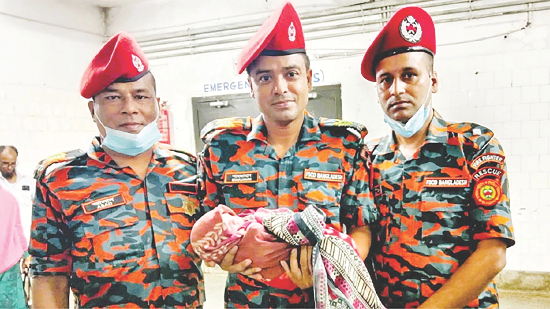 সন্তানের মুখ দেখা হলো না  ফায়ার ফাইটার নুরুল হুদার