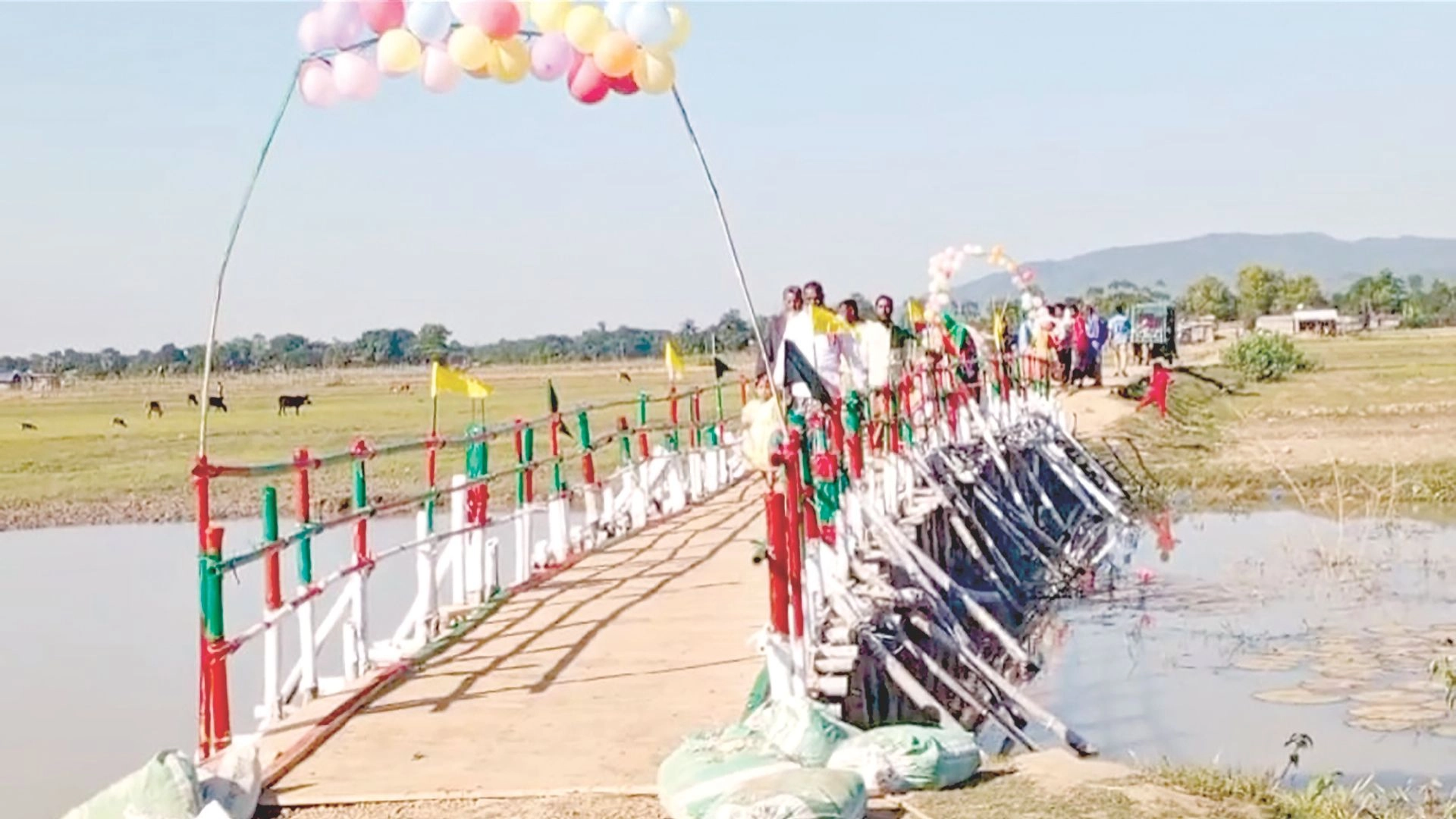 যাতায়াতে সুফল পাবে ৩ গ্রামের মানুষ