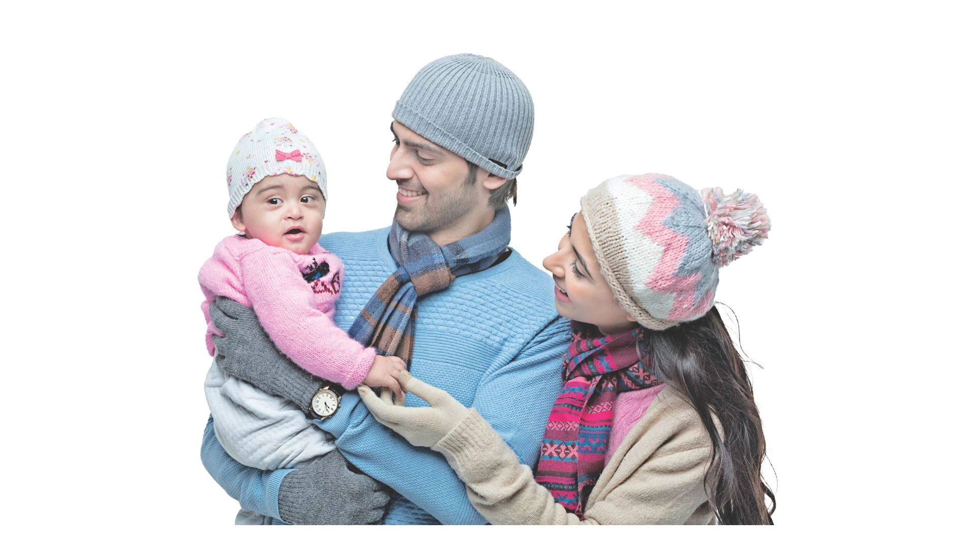 শীতের চাদরে  বাবু থাকুক আদরে