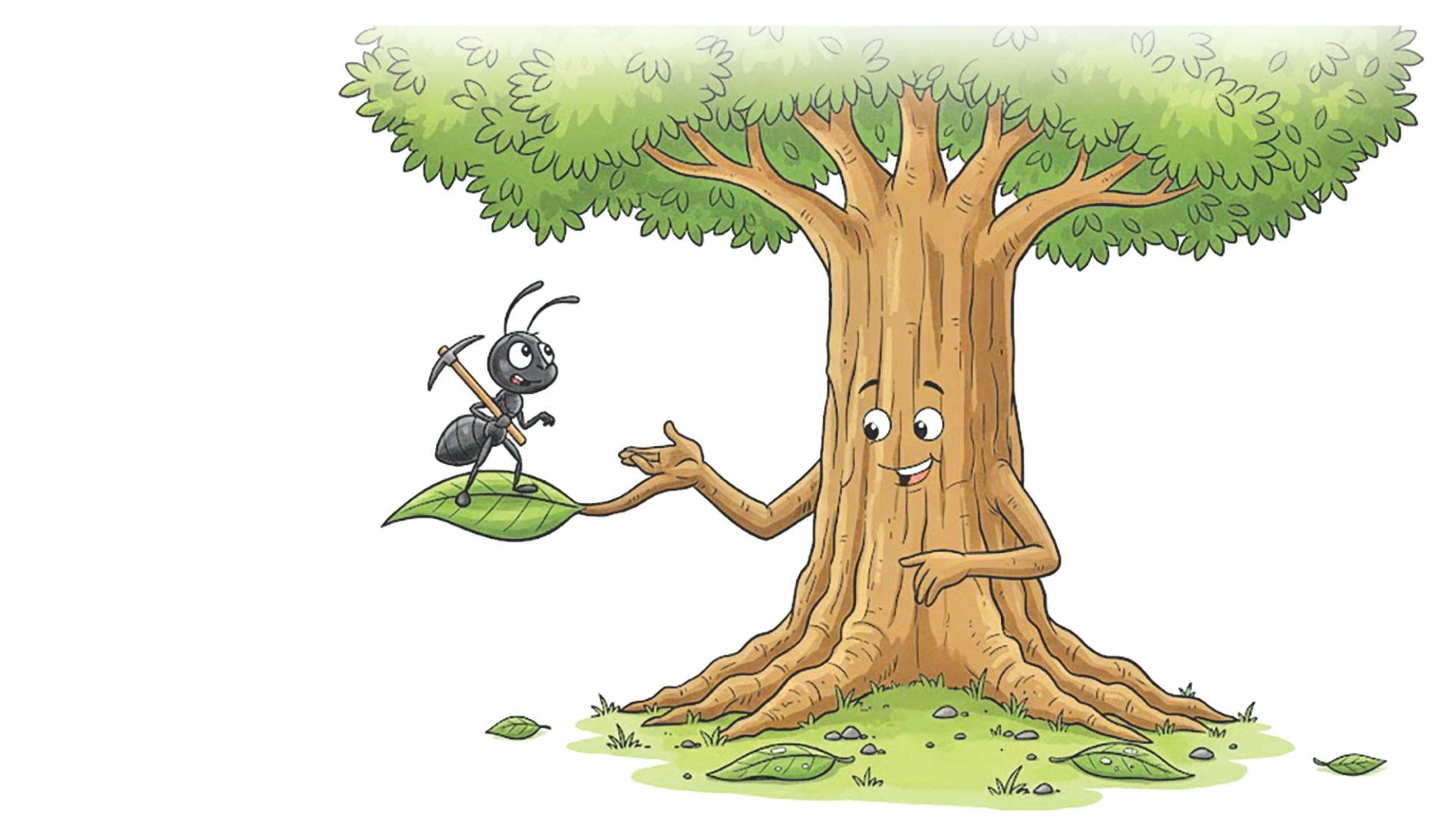 পিঁপড়া ও বনের রাজা