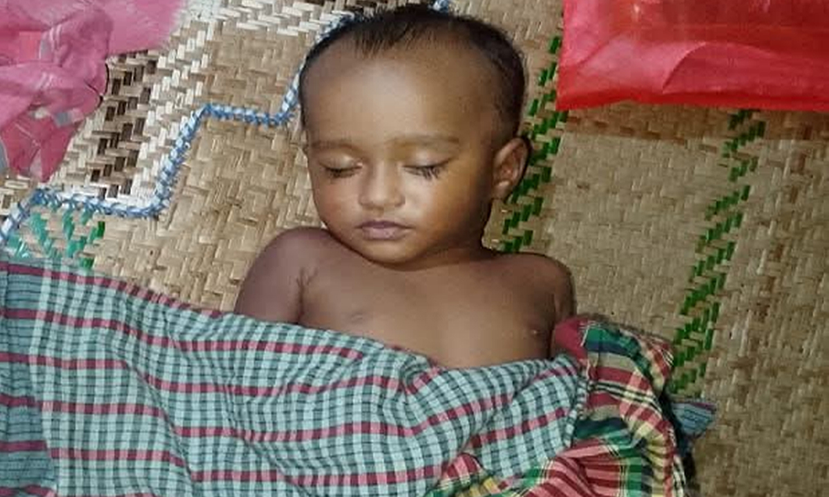 মা ছিলেন ঘুমে, পানিতে পড়ে মেয়ের মৃত্যু
