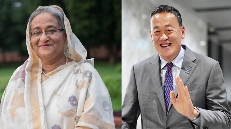প্রধানমন্ত্রী শেখ হাসিনাকে থাই প্রধানমন্ত্রীর অভিনন্দন