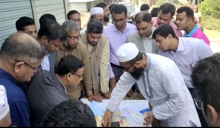 কলাপাড়ায় আন্তর্জাতিক বিমানবন্দর নির্মাণে প্রতিনিধি দলের পরিদর্শন